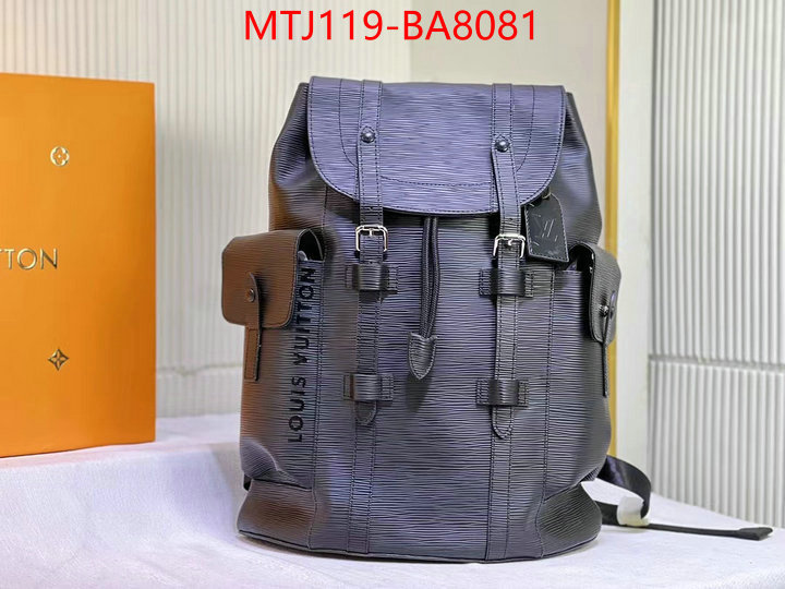 LV Bags(4A)-Backpack- cheap replica ID: BA8081 $: 119USD,