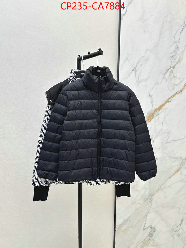 Clothing-Fendi wholesale replica shop ID: CA7884 $: 235USD