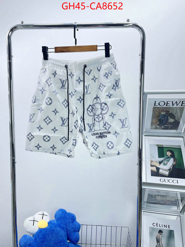 Beach Shorts-LV fashion designer ID: CA8652 $: 45USD