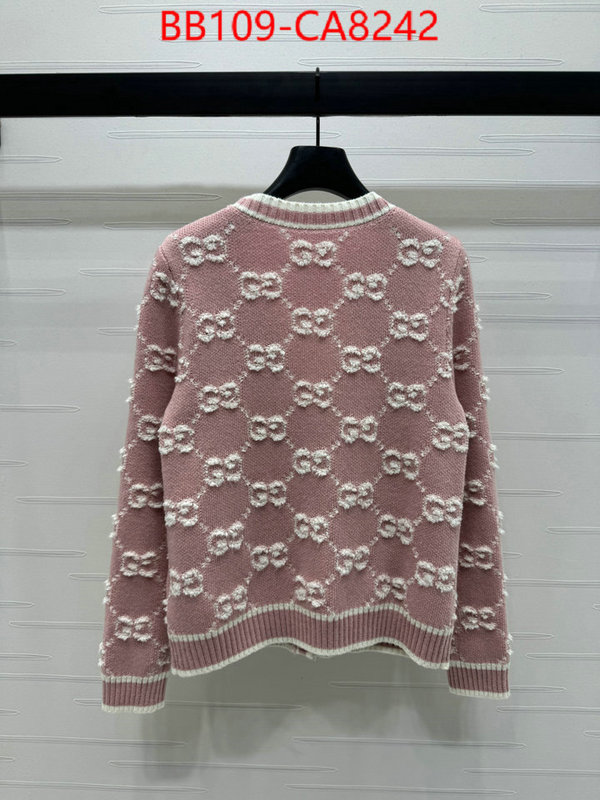 Clothing-Gucci what best replica sellers ID: CA8242 $: 109USD