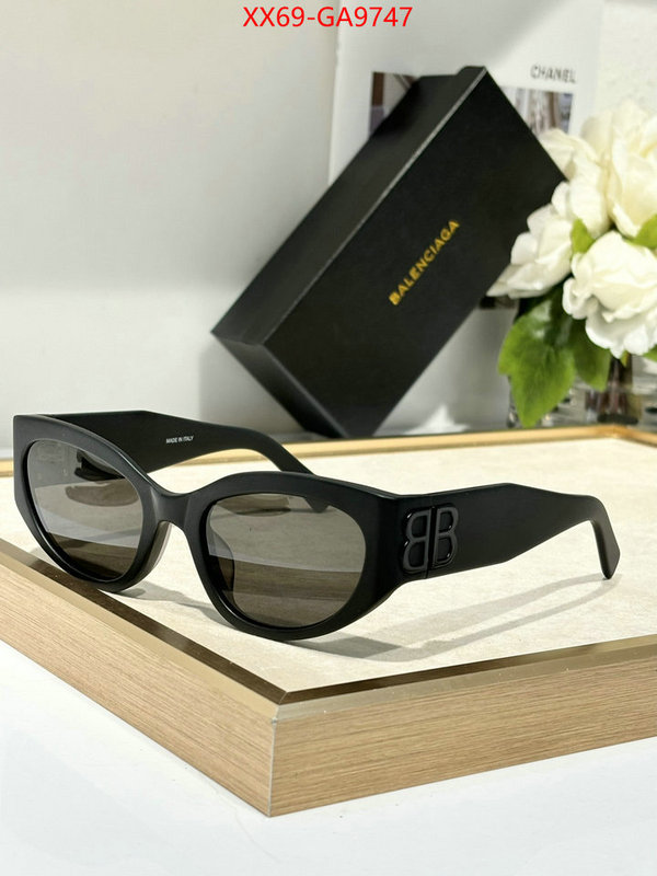 Glasses-Balenciaga buy high-quality fake ID: GA9747 $: 69USD