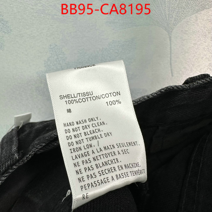 Clothing-Dior online china ID: CA8195 $: 95USD