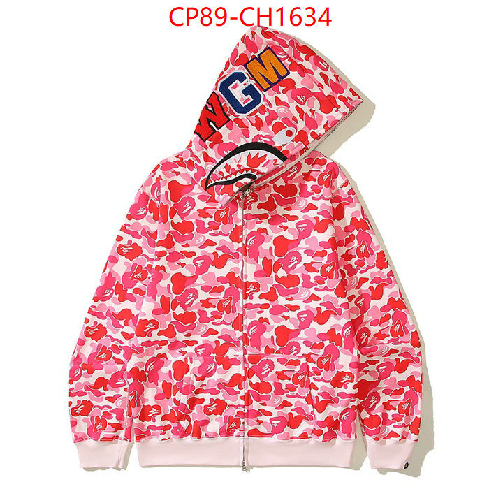 Clothing-BAPE designer fake ID: CH1634 $: 89USD