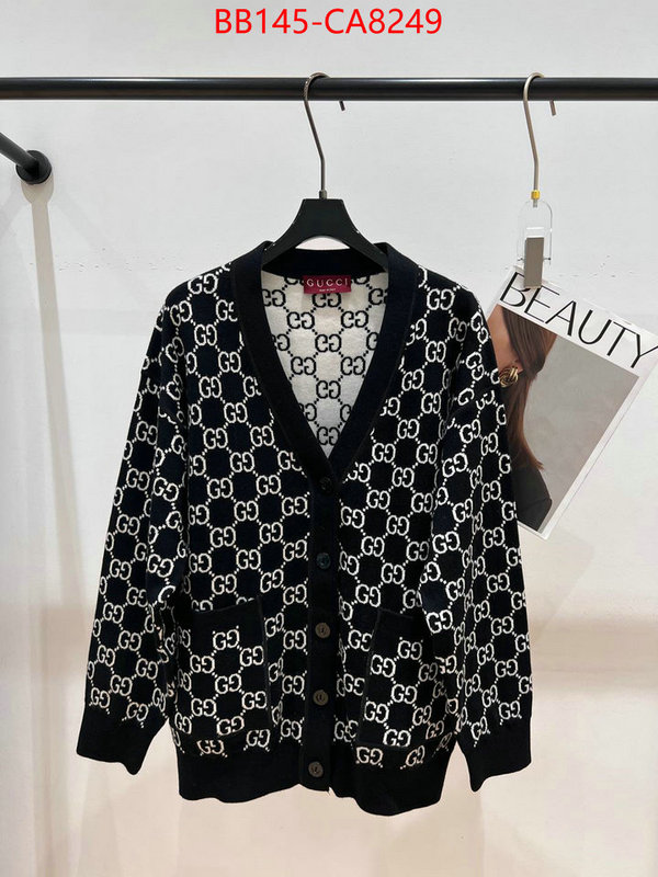 Clothing-Gucci designer fake ID: CA8249 $: 145USD