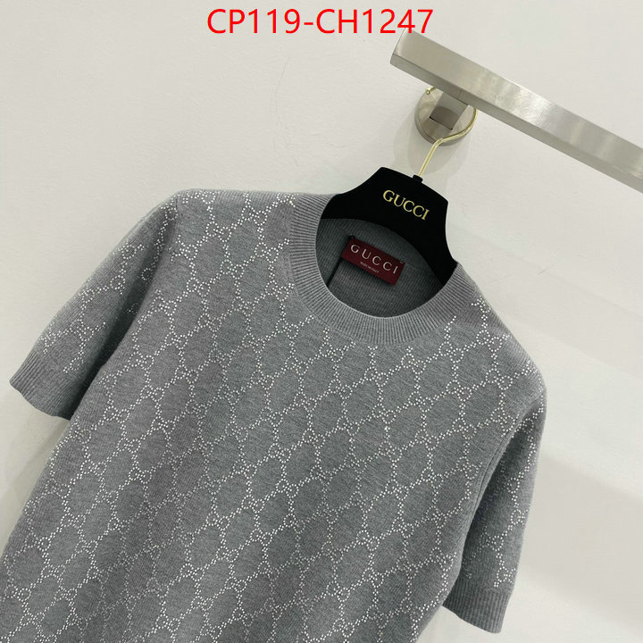 Clothing-Gucci perfect quality ID: CH1247 $: 119USD