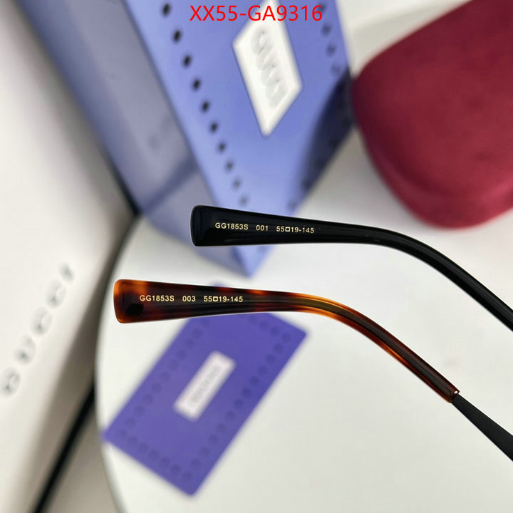 Glasses-Gucci what best replica sellers ID: GA9316 $: 55USD