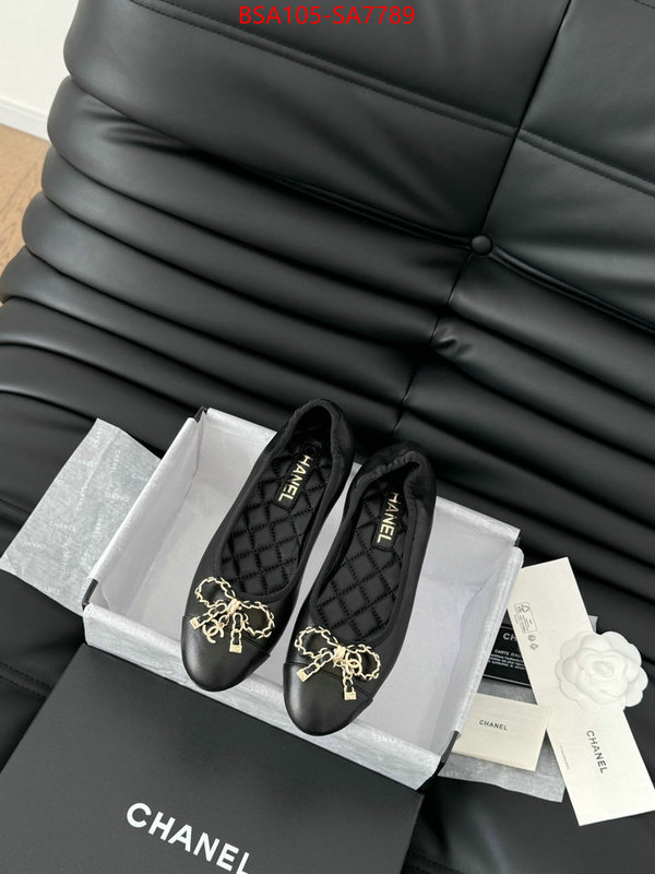 Women Shoes-Chanel aaaaa replica designer ID: SA7789 $: 105USD