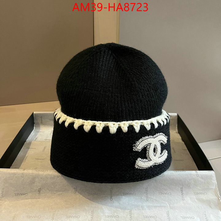 Cap (Hat)-Chanel luxury fashion replica designers ID: HA8723 $: 39USD