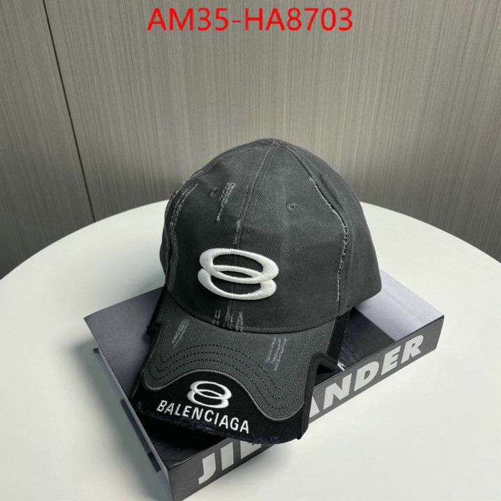 Cap(Hat)-Balenciaga customize best quality replica ID: HA8703 $: 35USD