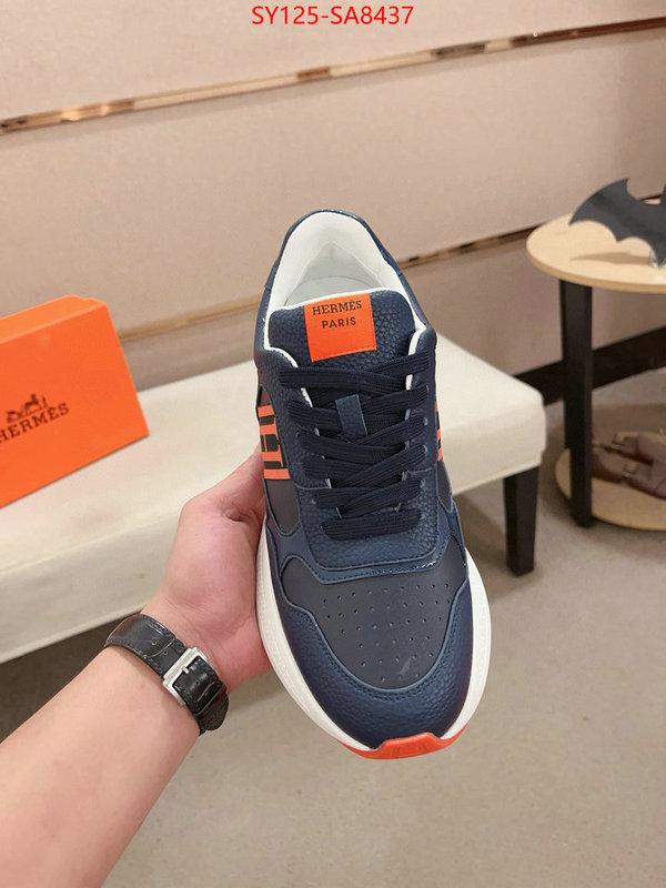 Men Shoes-Hermes 1:1 ID: SA8437 $: 125USD