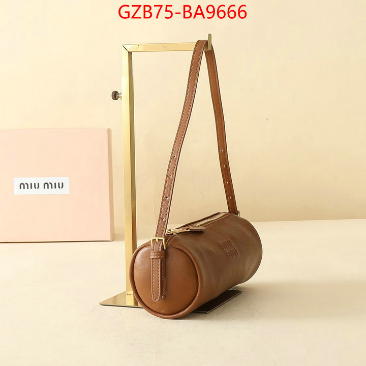 Miu Miu Bags(4A)-Handbag- top quality fake ID: BA9666 $: 75USD,