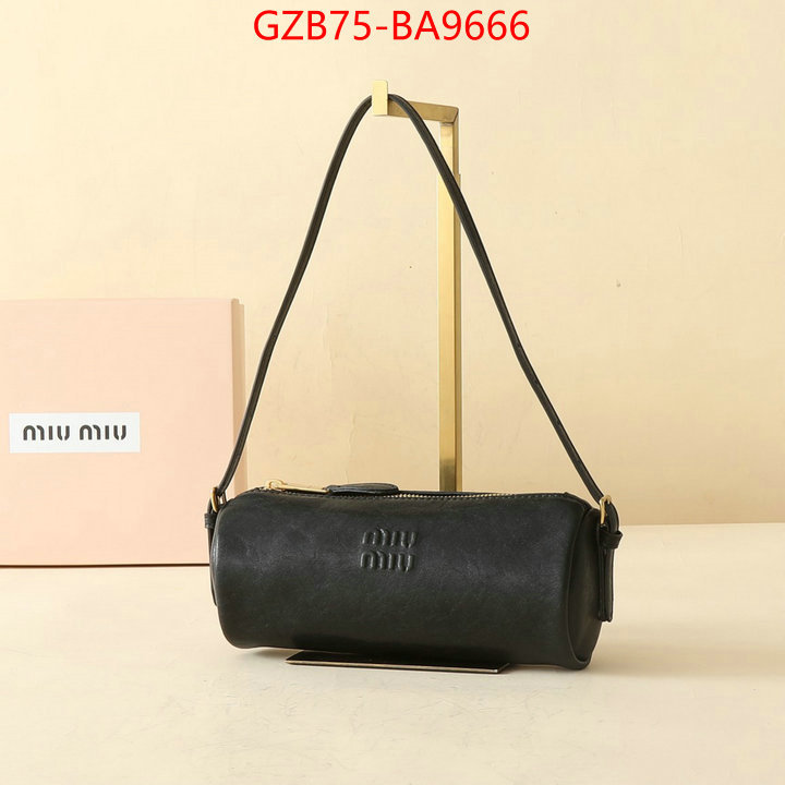 Miu Miu Bags(4A)-Handbag- top quality fake ID: BA9666 $: 75USD,