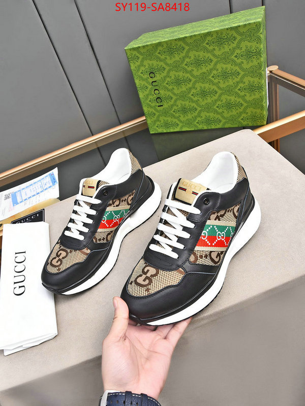 Men Shoes-Gucci luxury cheap replica ID: SA8418 $: 119USD