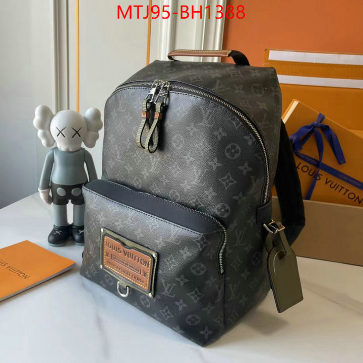 LV Bags(4A)-Backpack- replica ID: BH1388 $: 95USD,