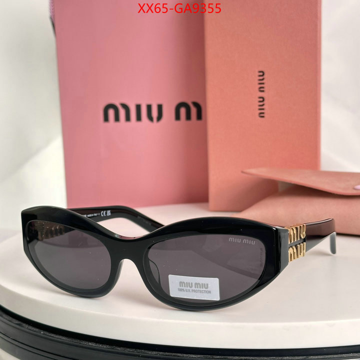 Glasses-Miu Miu cheap wholesale ID: GA9355 $: 65USD