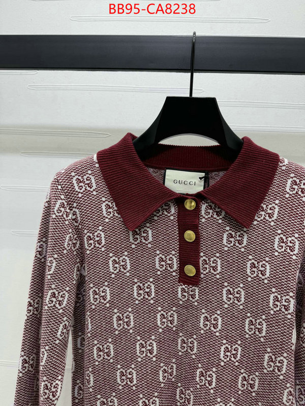 Clothing-Gucci customize best quality replica ID: CA8238 $: 95USD