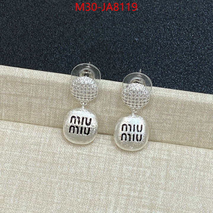 Jewelry-Miu Miu cheap wholesale ID: JA8119 $: 30USD