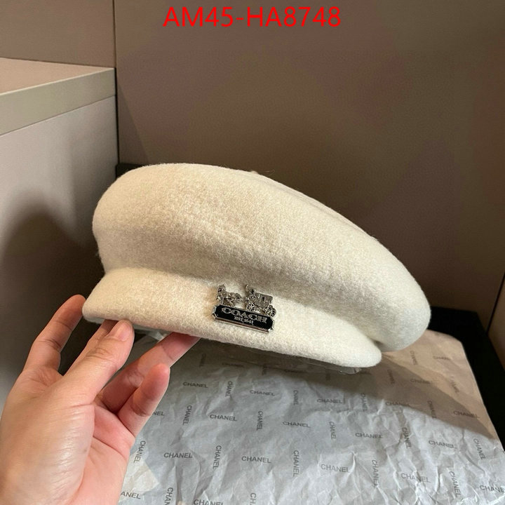 Cap(Hat)-Coach high quality online ID: HA8748 $: 45USD