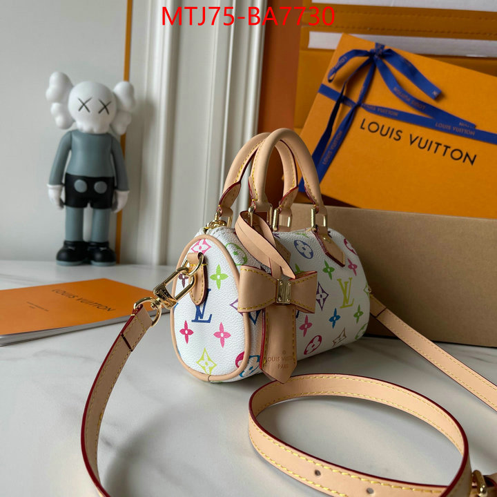 LV Bags(4A)-Speedy- cheap high quality replica ID: BA7730 $: 75USD,