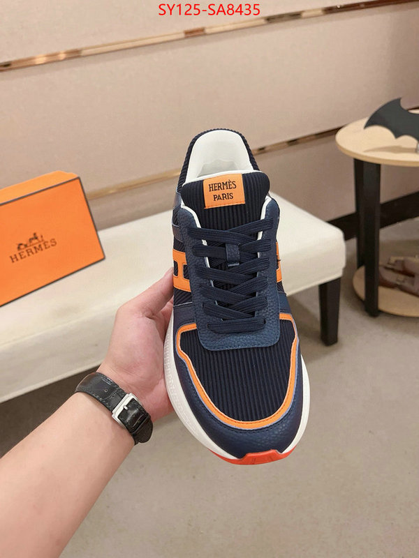 Men Shoes-Hermes how to find replica shop ID: SA8435 $: 125USD