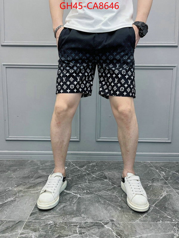 Beach Shorts-LV shop cheap high quality 1:1 replica ID: CA8646 $: 45USD