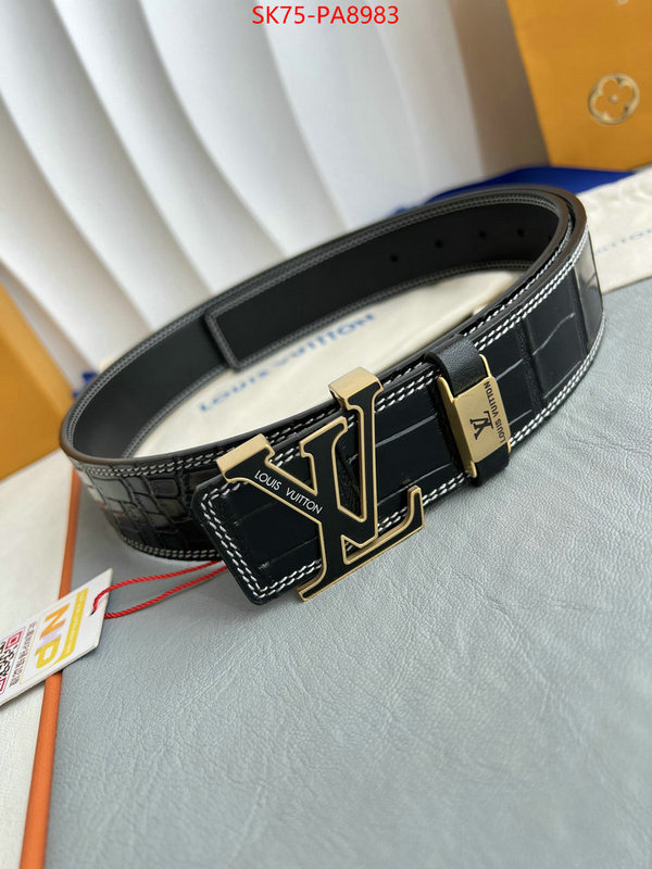 Belts-LV sell online luxury designer ID: PA8983 $: 75USD