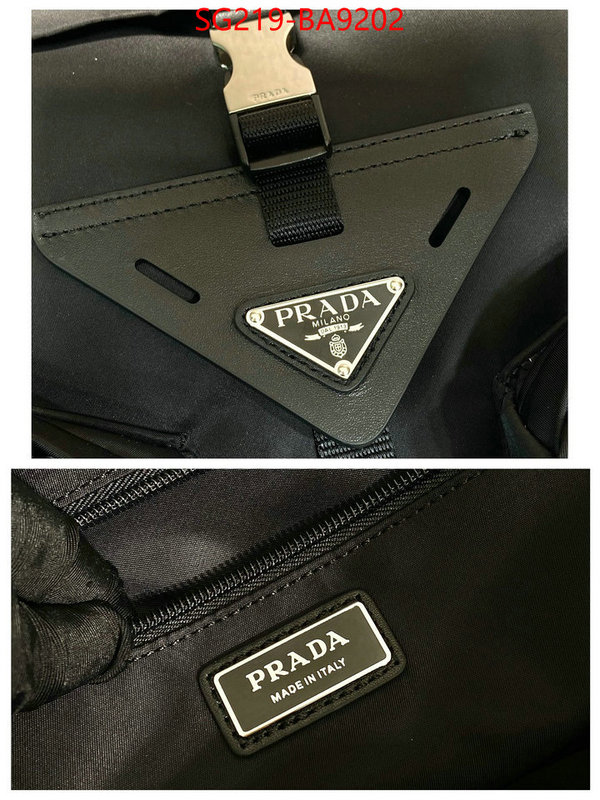 Prada Bags(TOP)-Handbag- the best designer ID: BA9202 $: 219USD,