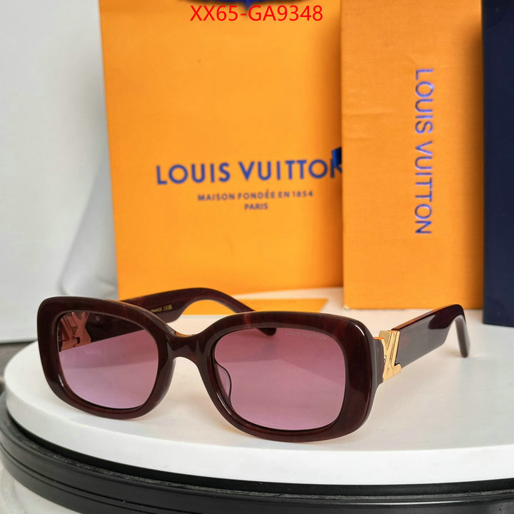 Glasses-LV top quality fake ID: GA9348 $: 65USD