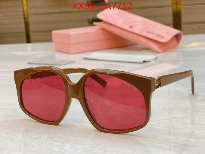 Glasses-Miu Miu fashion replica ID: GA7712 $: 65USD