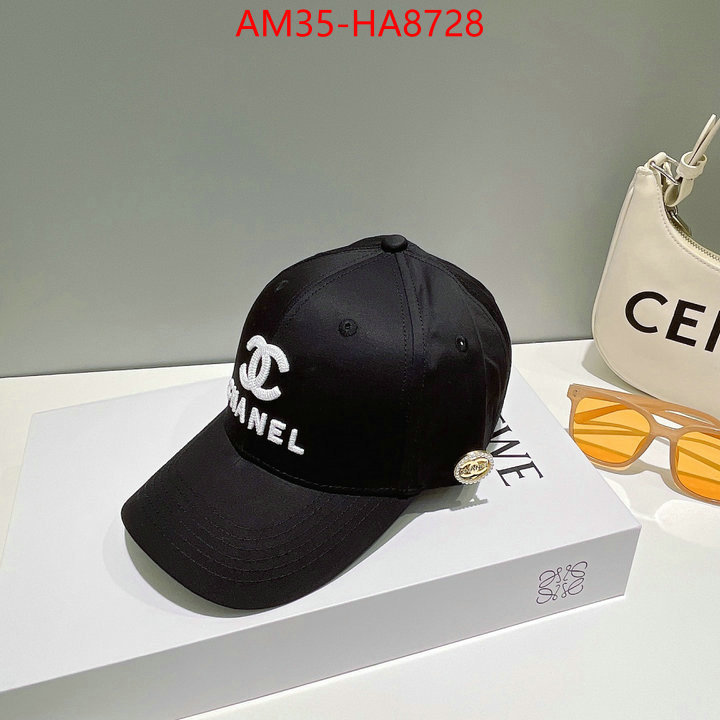 Cap (Hat)-Chanel aaaaa+ replica ID: HA8728 $: 35USD