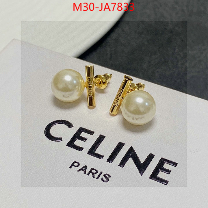 Jewelry-CELINE copy aaaaa ID: JA7833 $: 30USD