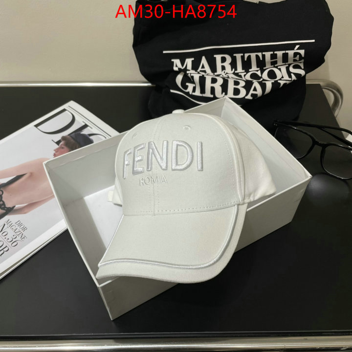 Cap(Hat)-Fendi luxury cheap replica ID: HA8754 $: 30USD