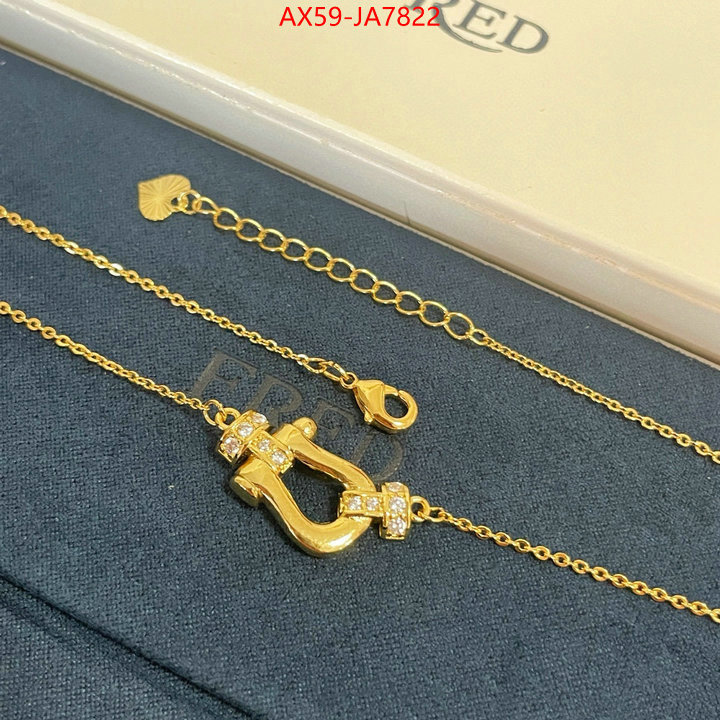 Jewelry-Fred buy replica ID: JA7822 $: 59USD