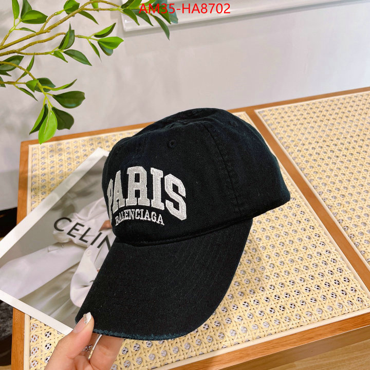 Cap(Hat)-Balenciaga knockoff highest quality ID: HA8702 $: 35USD