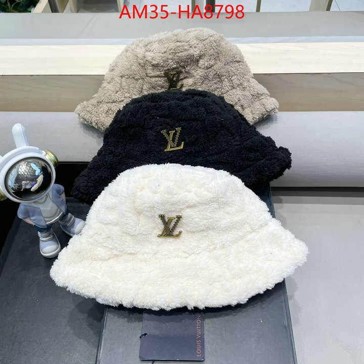 Cap(Hat)-LV top perfect fake ID: HA8798 $: 35USD