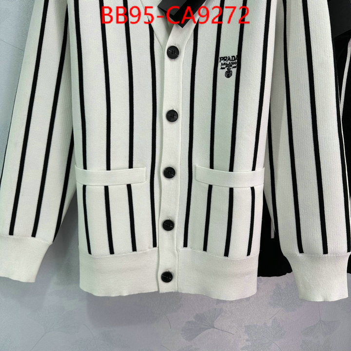 Clothing-Prada customize best quality replica ID: CA9272 $: 95USD