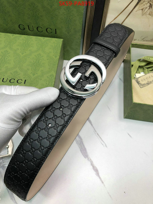 Belts-Gucci can you buy knockoff ID: PA8919 $: 59USD