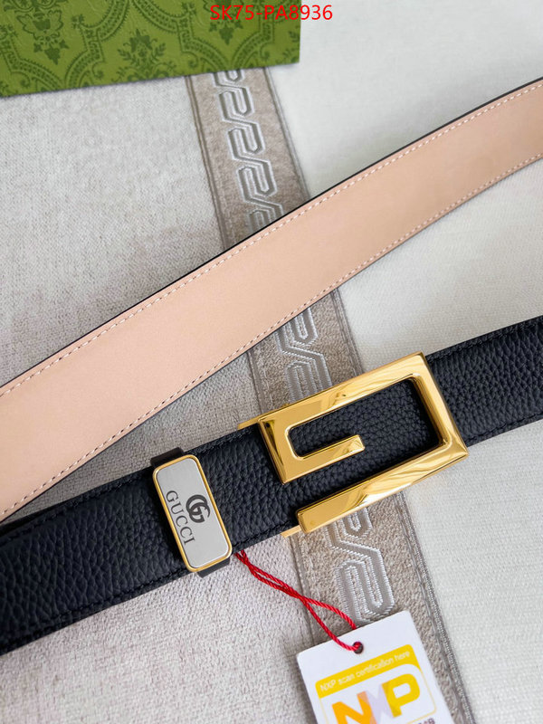 Belts-Gucci best like ID: PA8936 $: 75USD