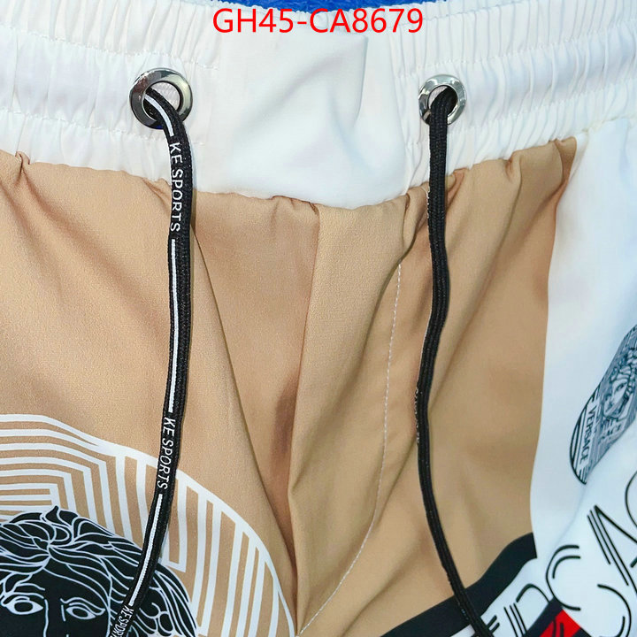 Beach Shorts-Versace can you buy knockoff ID: CA8679 $: 45USD