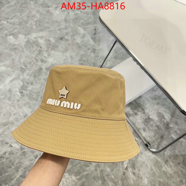 Cap(Hat)-Miu Miu high quality happy copy ID: HA8816 $: 35USD