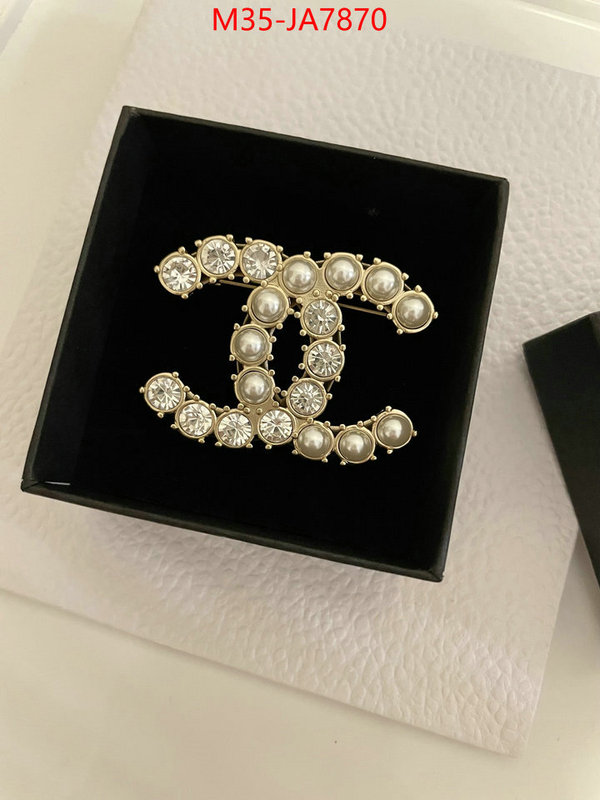 Jewelry-Chanel 1:1 clone ID: JA7870 $: 35USD