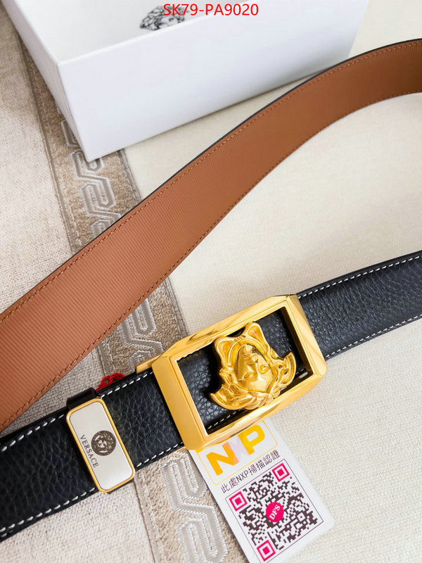 Belts-Versace the top ultimate knockoff ID: PA9020 $: 79USD