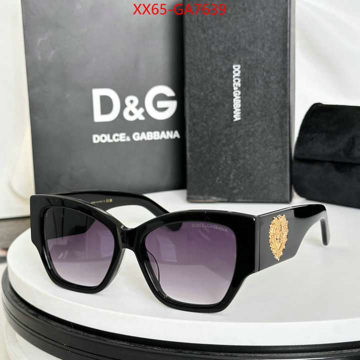 Glasses-DG 7 star quality designer replica ID: GA7639 $: 65USD