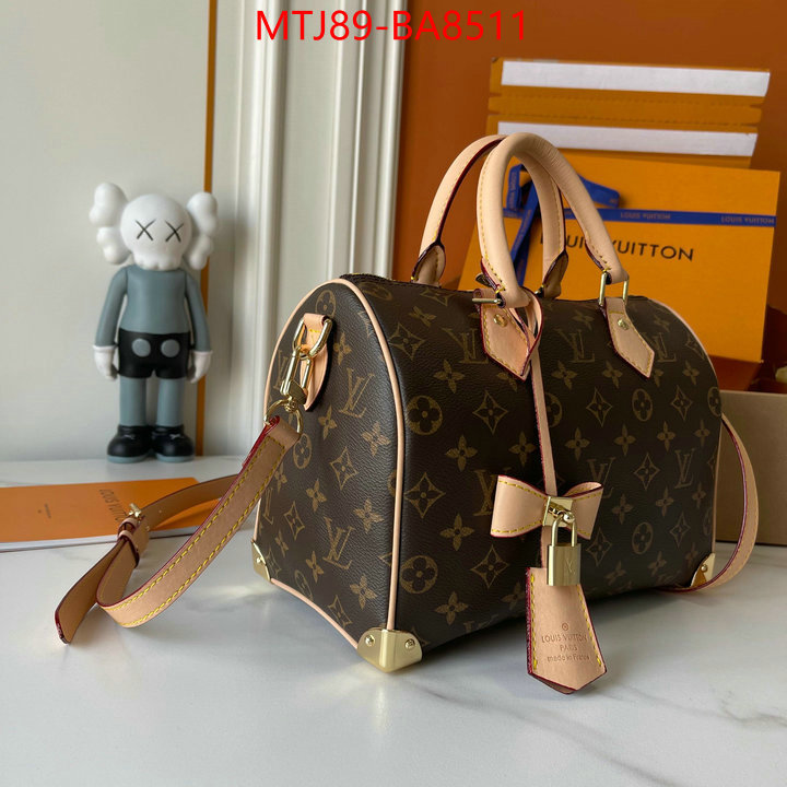 LV Bags(4A)-Speedy- 2024 perfect replica designer ID: BA8511 $: 89USD,