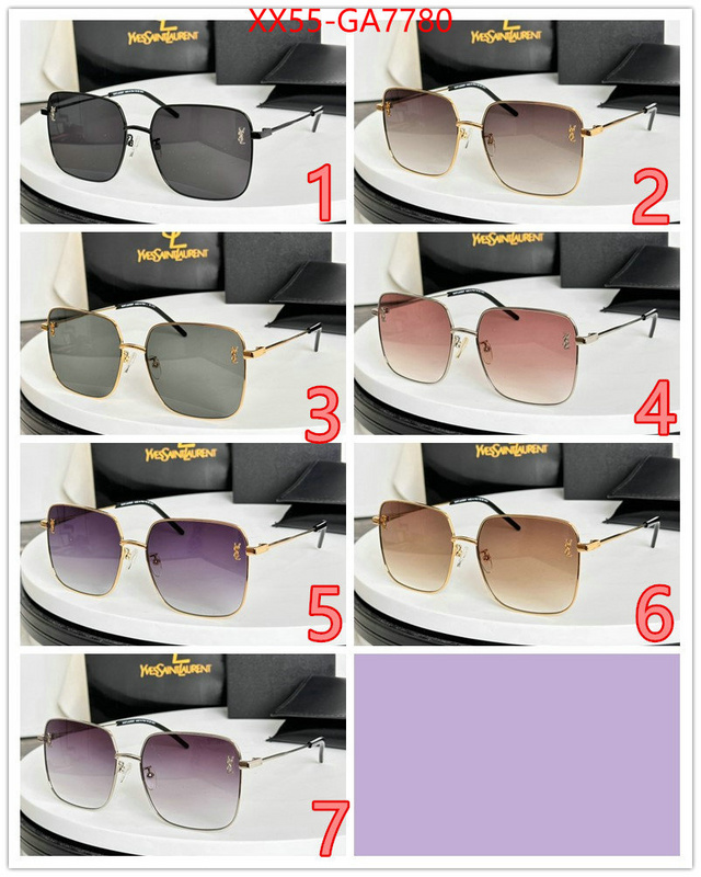 Glasses-YSL where to buy ID: GA7780 $: 55USD