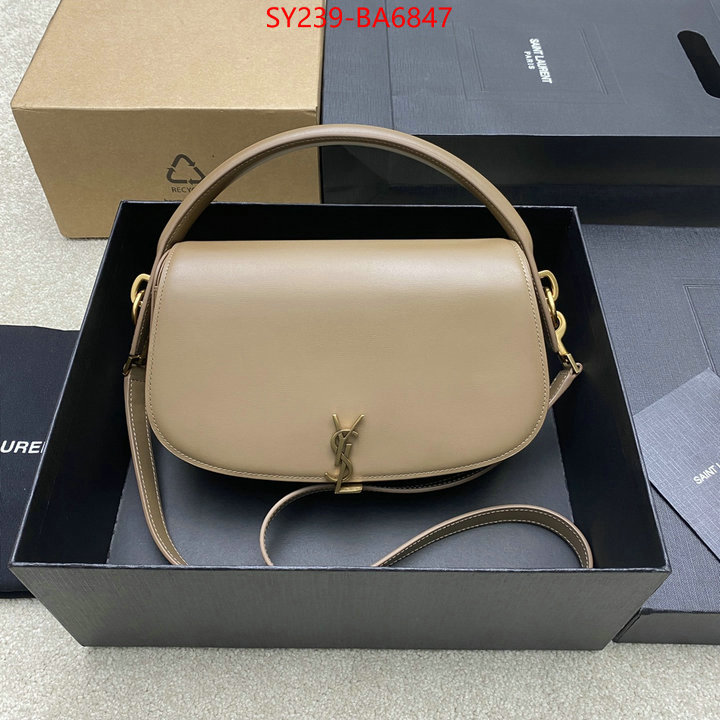 YSL Bags(TOP)-Crossbody- 1:1 replica ID: BA6847 $: 239USD,