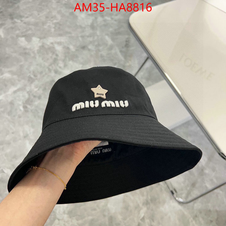 Cap(Hat)-Miu Miu high quality happy copy ID: HA8816 $: 35USD