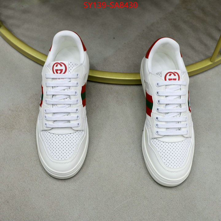 Men Shoes-Gucci the highest quality fake ID: SA8430 $: 139USD