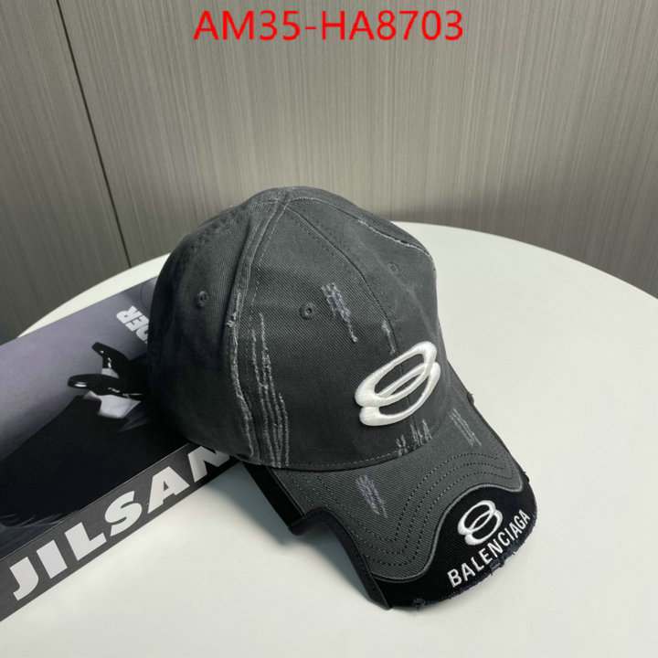 Cap(Hat)-Balenciaga customize best quality replica ID: HA8703 $: 35USD