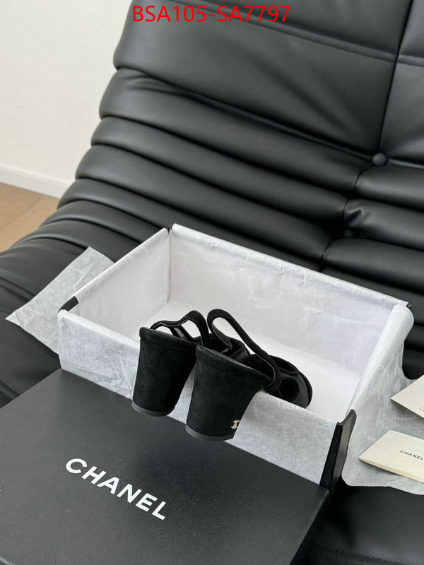 Women Shoes-Chanel wholesale designer shop ID: SA7797 $: 105USD